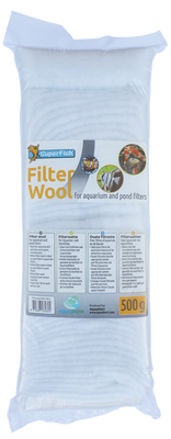 Filterwatten 500 gram wit (fijn)