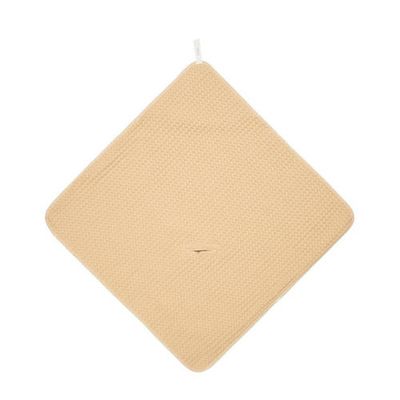 Koeka Antwerp badcape flanel/wafelstof 100x105 cm sahara Koeka Antwerp badcape flanel/wafelstof 100x105 cm sahara