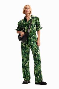 Worker jumpsuit met camouflage