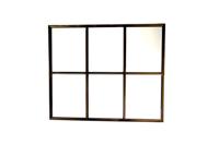 Stalen raam Dubbel glas 980x820 mm Stalen raam Dubbel glas 980x820 mm