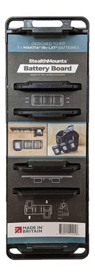 Stealthmounts Batterijbord voor Makita LXT | Zwart - BD-MK18-1