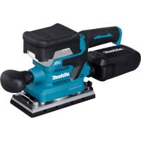 Makita accu-vlakschuurmachine dbo380z (blauw/zwart, accu en oplader niet inbegrepen)