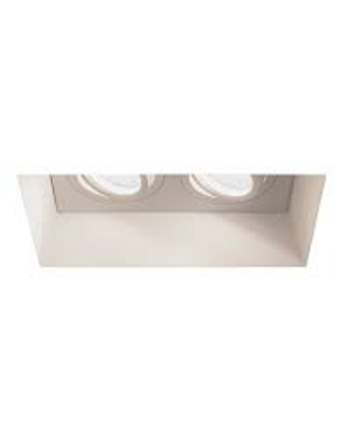 Astro - Blanco Twin adjustable Inbouwspot excl. GU10 gips