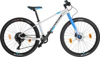 Rock Machine Thunder 27 Inch XS Junior 9V Hydraulische schijfrem Zilver/Blauw