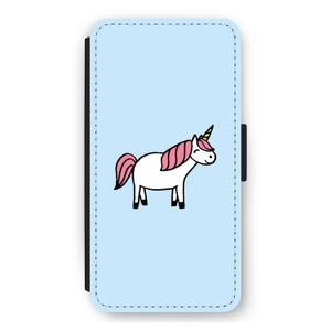 Eenhoorn: iPhone 11 Pro Max Flip Hoesje