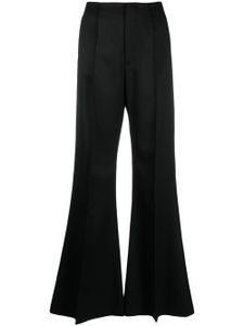 Fabiana Filippi pantalon évasé à taille haute - Noir