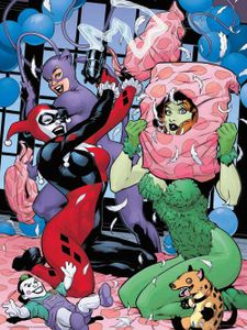 DC Comics Slumber Party Art Print 30x40cm