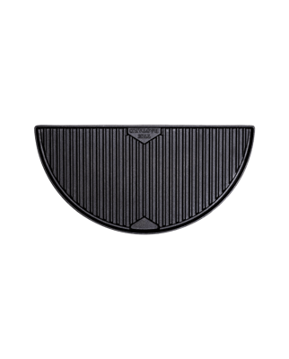 Cast Iron Half Moon Griddle Large BBQ - The bastard