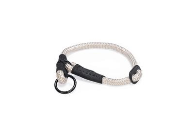 Beeztees Beeztees Premium Parinca Hondenhalsband Rond Nylon Grijs 40x1cm