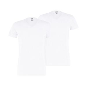 Basis t-shirts met v-hals