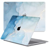 Lunso MacBook Air 13 inch M1 (2020) cover hoes - case - Aciano Azul - thumbnail