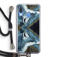 Golden Fox: Samsung Galaxy A40 Transparant Hoesje met koord