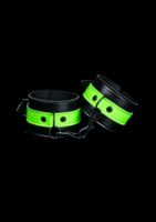 Handcuffs - Glow in the Dark - Neon Green/Black