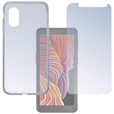 4Smarts 360° Protection Set 493048 Screenprotector (glas) Samsung Galaxy XCover 5 1 stuk(s)