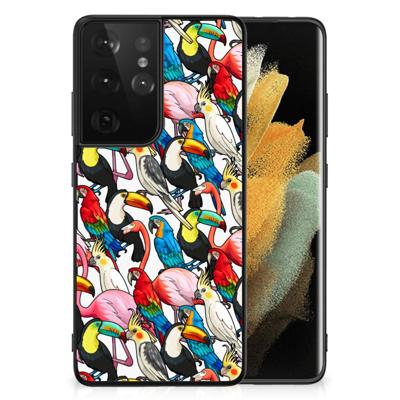 Samsung Galaxy S21 Ultra Dierenprint Telefoonhoesje Birds