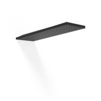 Hoofddouche Tres Selection | 55x16 cm | Rechthoek | Zwart mat