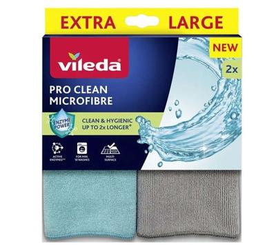 Universele doek met enzymen Vileda Pro Clean 2 stuks.