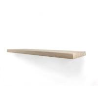 Woodbrothers Zwevende wandplank eiken recht 60x30cm