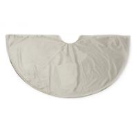 Boomkleed Fluweel Taupe Diameter 120Cm kerstversiering Anna's Collection - Annas collection