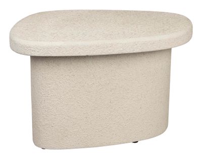 Dutchbone Organische Bijzettafel 'Veda' Gerecycled marmer, 56 x 45cm