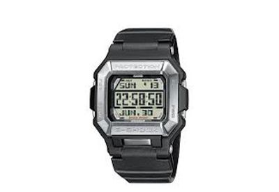 Horlogeband Casio 10309325 / G-7800-1ER / G-7800B-1 Kunststof/Plastic Zwart 16mm