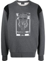 Plein Sport sweat à logo imprimé - Gris - thumbnail