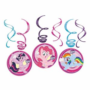 My Little Pony thema rotorspiralen 12x stuks