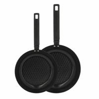 Pan Menastyl Aluminium Ø 24 cm Ø 28 cm (2 Stuks)