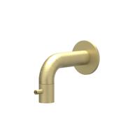 Fonteinkraan IVY Concord Wandmodel Geborsteld Mat Goud PVD