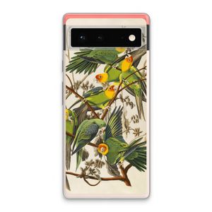 Carolinaparkiet: Google Pixel 6 Transparant Hoesje