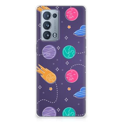 OPPO Reno 6 Pro Plus 5G | Sillicone Back Cover | Space