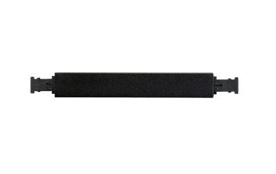 SG Zip centrale connector - middenvoeding spanningsrail 1-fase mat zwart 320739