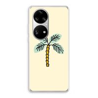 Palmboom: Huawei P50 Pro Transparant Hoesje Palmboom: Huawei P50 Pro Transparant Hoesje