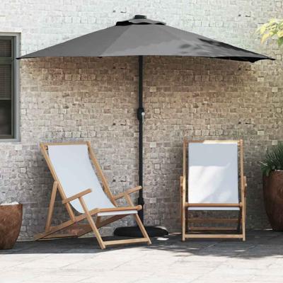 Tuinparasol Antraciet 294 x 150 x 224 cm Stof