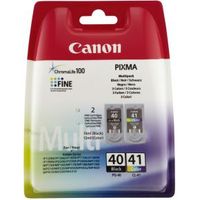 Canon PG-40/CL-41 inktcartridge 2 stuk(s) Origineel Zwart, Cyaan, Magenta, Geel - thumbnail