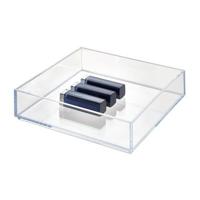 iDesign - Lade Organizer, Make-up Organizer, 20.3 x 20.3 x 5.1 cm, Tra