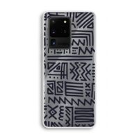 Marrakech print: Samsung Galaxy S20 Ultra Transparant Hoesje Marrakech print: Samsung Galaxy S20 Ultra Transparant Hoesje