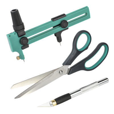 Wolfcraft Universele snijset | 3-delig | 1 set - 8641000