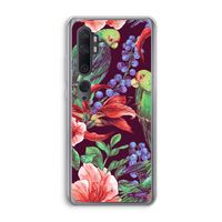 Papegaaien: Xiaomi Mi Note 10 Pro Transparant Hoesje