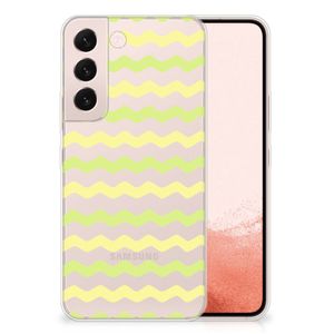 Samsung Galaxy S22 TPU bumper Waves Yellow