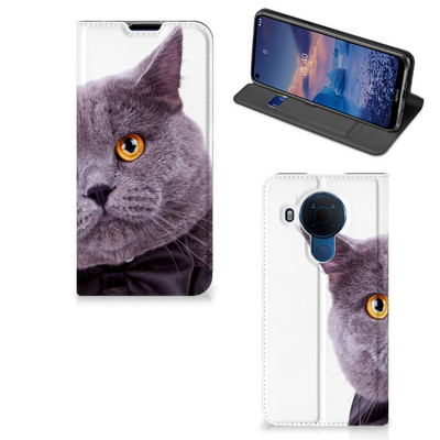 Nokia 5.4 Hoesje maken Kat Nokia 5.4 Hoesje maken Kat