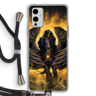 Pegasus: OnePlus 9 Transparant Hoesje met koord