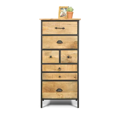 Ladekastje (7 laden) Clint - Zwart Ladekastje (7 laden) Clint - Zwart