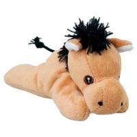 Nature Planet Paardje - lichtbruin - 13 cm - pluche dieren knuffels - Paarden