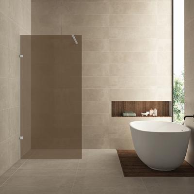 Glasplaat Wiesbaden Less 80x200 cm 8 mm Nano Vintage Brons Glas