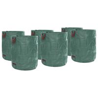 VidaXL Tuinafvalzakken 12 pcs groen 79 x 79 x 99,5 cm polypropyleen