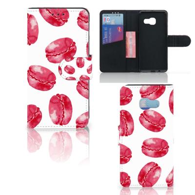Samsung Galaxy A3 2017 | Book Cover | Pink Macarons