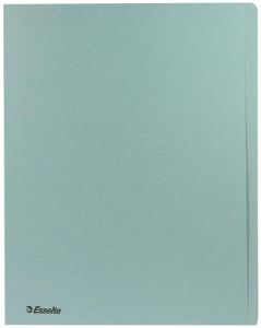 Esselte Paperboard folder 275 g/m2, Blue Blauw A4