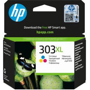 HP 303XL High Yield Tri-color Original 415pagina's Cyaan, Geel inktcartridge