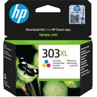 HP 303XL High Yield Tri-color Original 415pagina's Cyaan, Geel inktcartridge